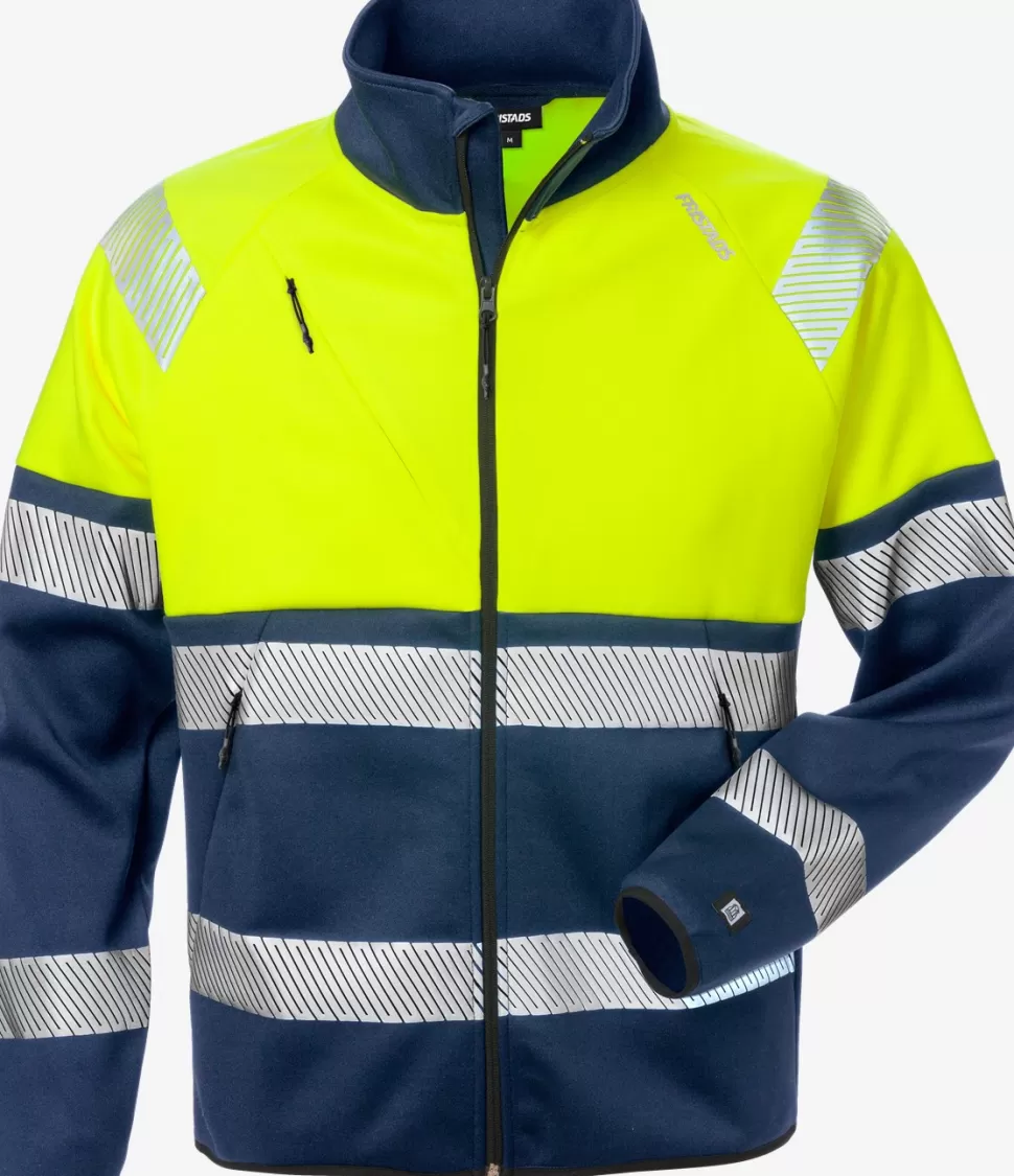 Herren Fristads Arbeitsjacken | Jacken<High Vis Sweatjacke, Kl. 1 4517 SSL