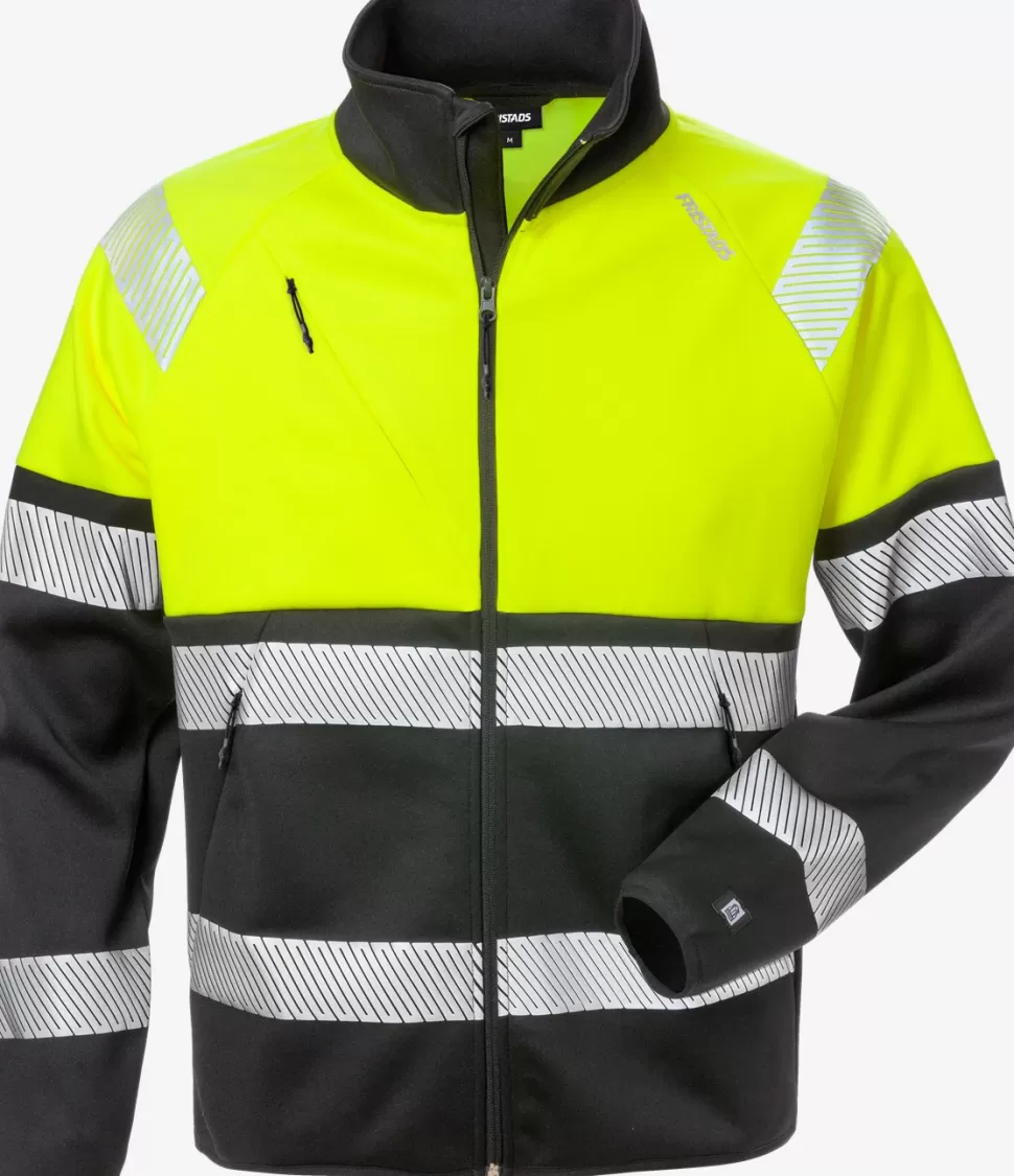Herren Fristads Arbeitsjacken | Jacken<High Vis Sweatjacke, Kl. 1 4517 SSL