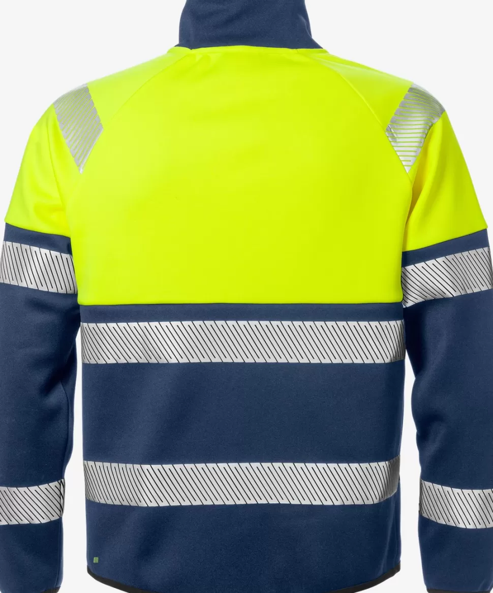 Herren Fristads Arbeitsjacken | Jacken<High Vis Sweatjacke, Kl. 1 4517 SSL