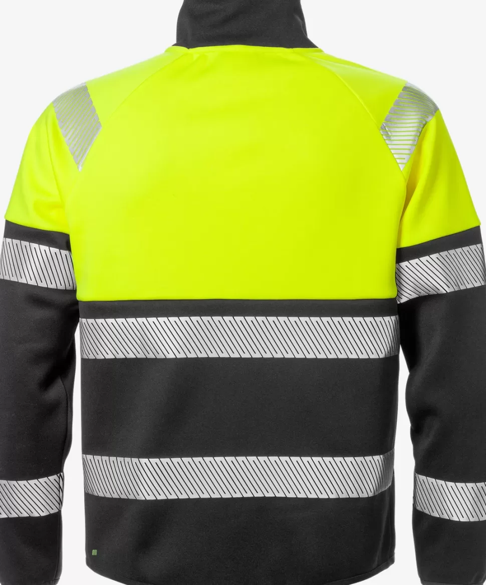 Herren Fristads Arbeitsjacken | Jacken<High Vis Sweatjacke, Kl. 1 4517 SSL