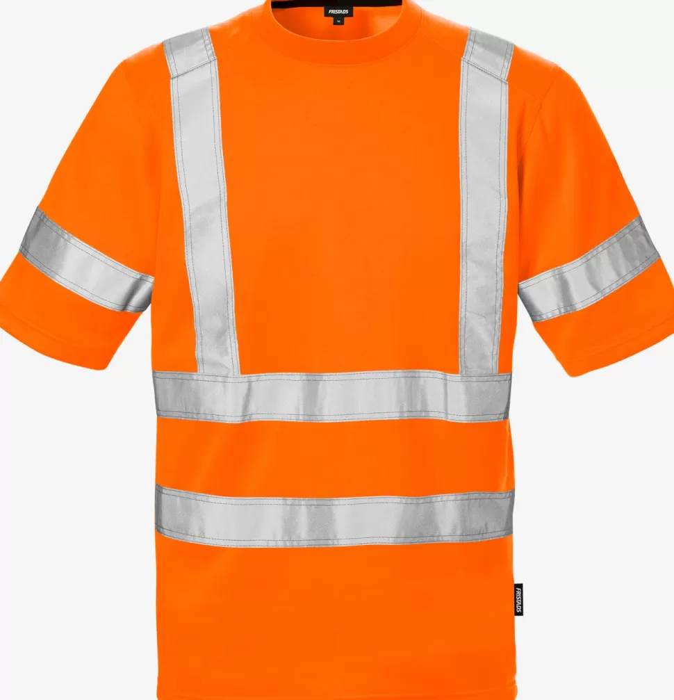 Herren Fristads T-Shirts | T-Shirts<High Vis T-Shirt 7024 Kl. 3 THV