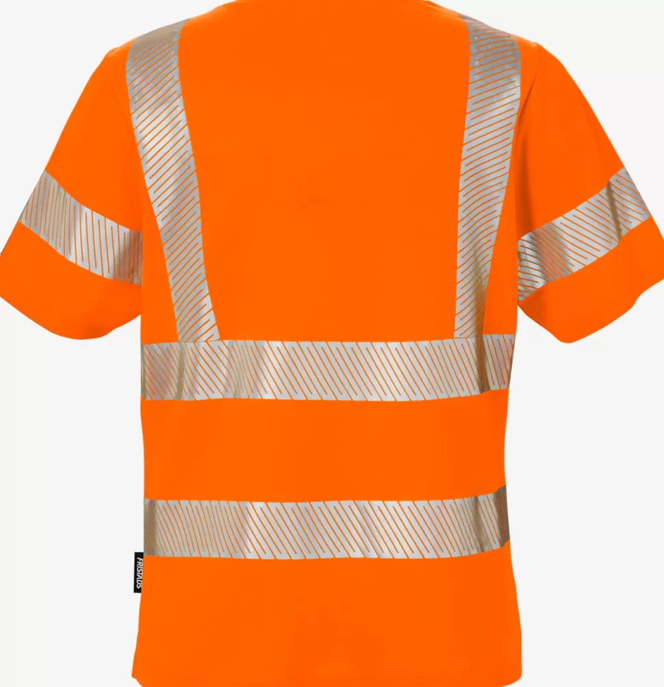 Damen Fristads T-Shirts | T-Shirts<High Vis T-Shirt Damen Kl. 2 7458 THV