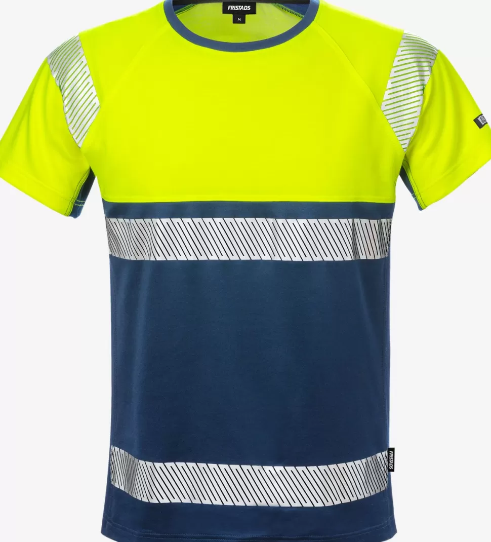 Herren Fristads T-Shirts | T-Shirts<High Vis T-Shirt, Kl. 1 7518 THV