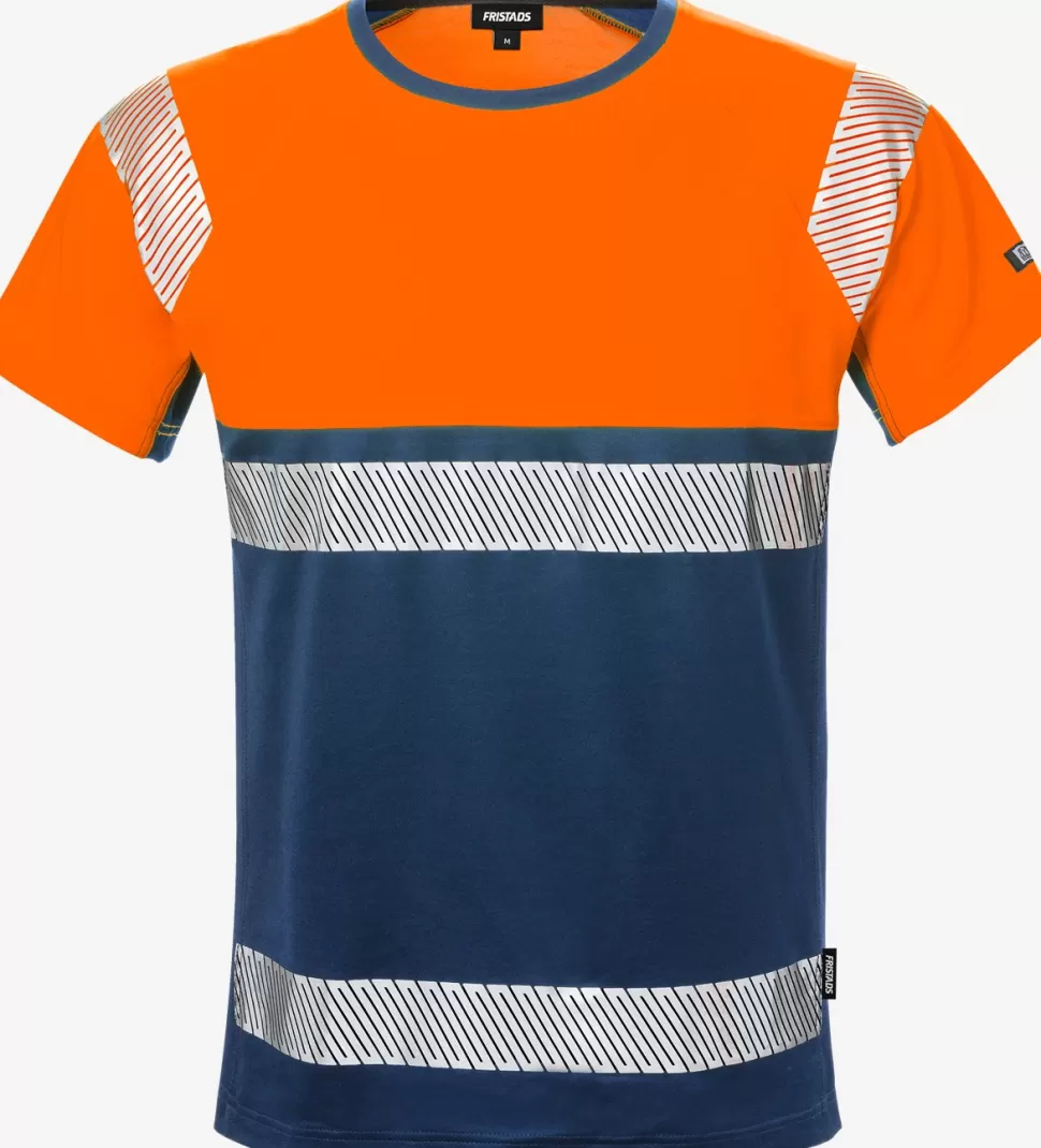 Herren Fristads T-Shirts | T-Shirts<High Vis T-Shirt, Kl. 1 7518 THV