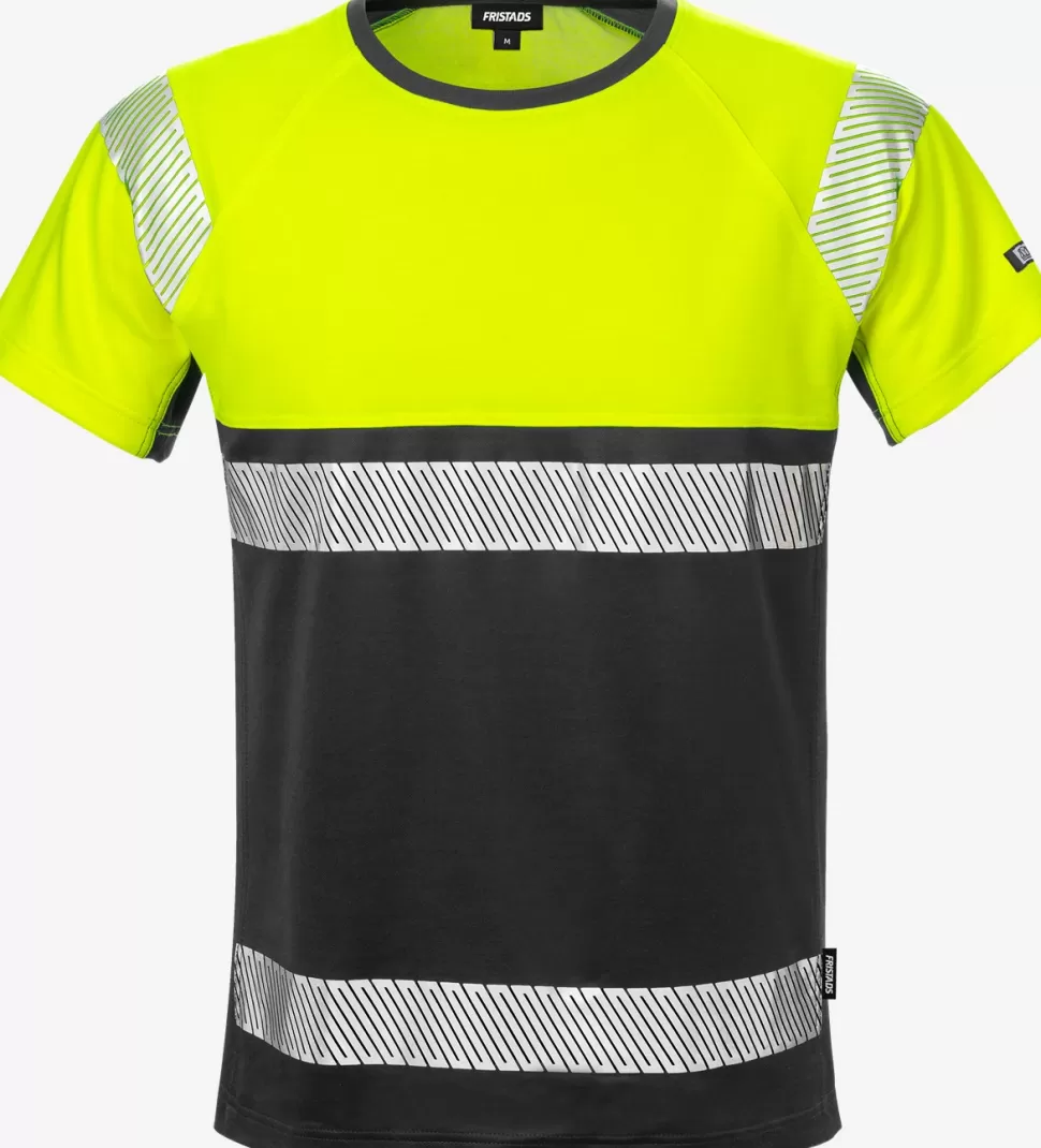 Herren Fristads T-Shirts | T-Shirts<High Vis T-Shirt, Kl. 1 7518 THV