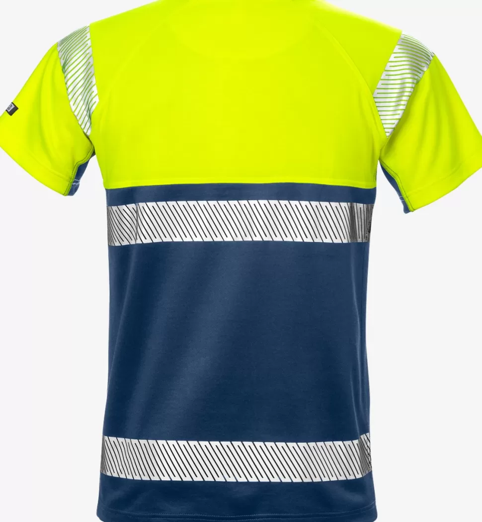 Herren Fristads T-Shirts | T-Shirts<High Vis T-Shirt, Kl. 1 7518 THV