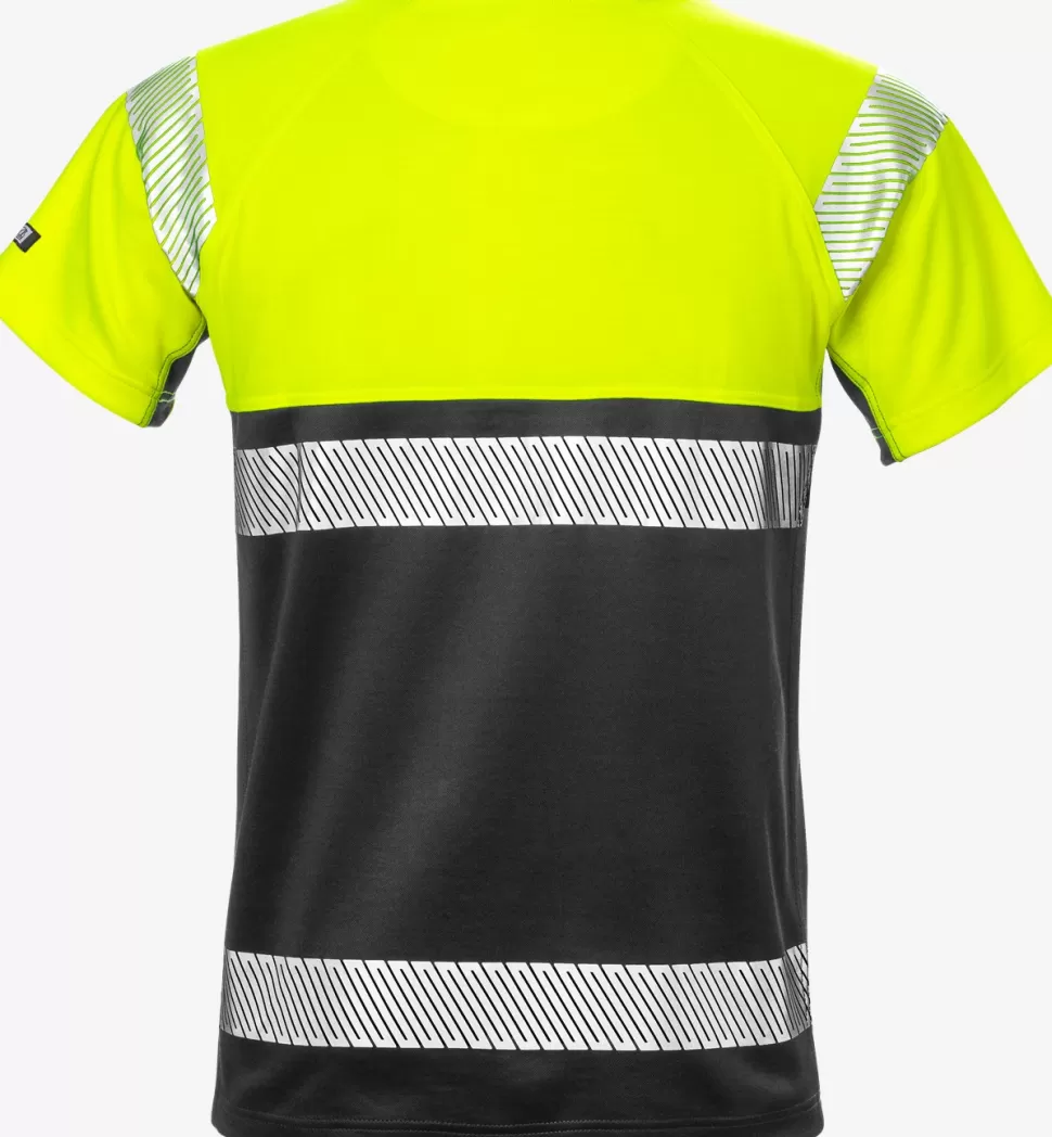 Herren Fristads T-Shirts | T-Shirts<High Vis T-Shirt, Kl. 1 7518 THV