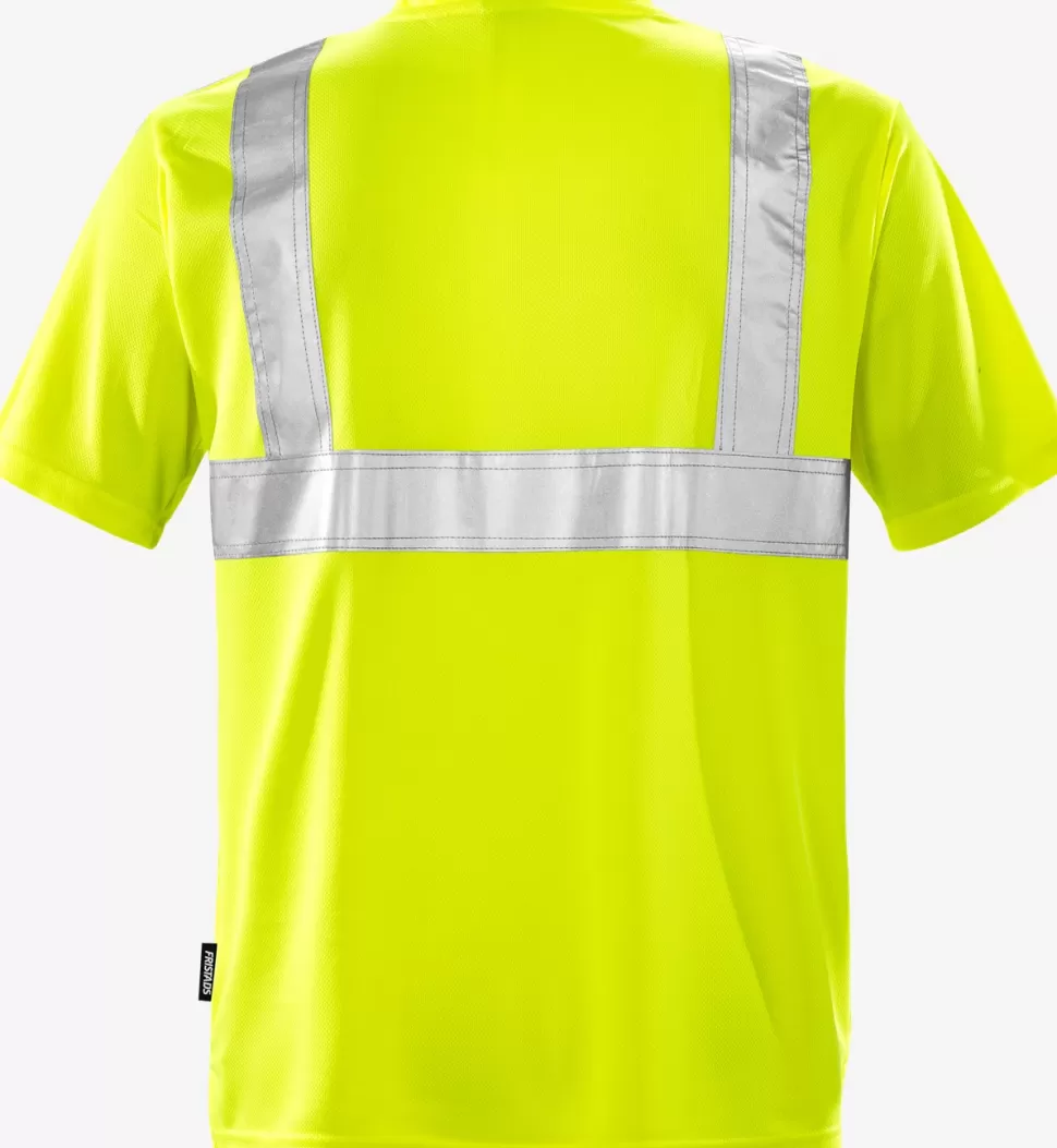 Herren Fristads T-Shirts | T-Shirts<High Vis T-Shirt Kl. 2 7411 TP