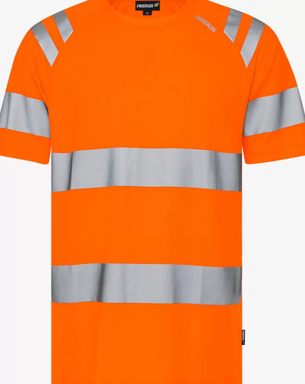 Herren Fristads T-Shirts | T-Shirts<High Vis T-Shirt Kl. 3 7860 GPST