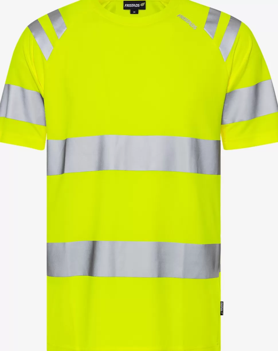 Herren Fristads T-Shirts | T-Shirts<High Vis T-Shirt Kl. 3 7860 GPST