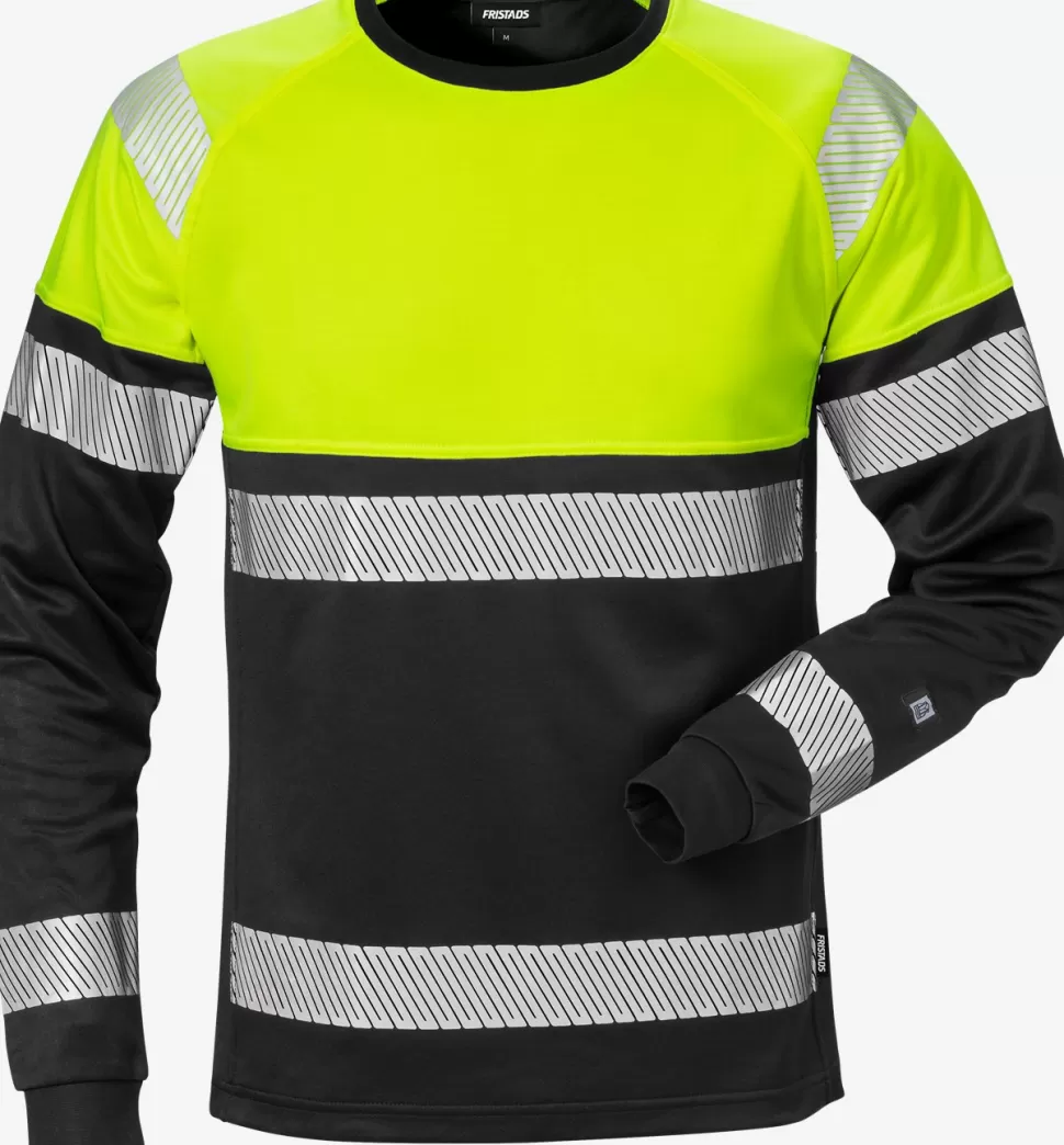 Herren Fristads T-Shirts | T-Shirts<High Vis T-Shirt Langarm Kl. 1 7519 THV