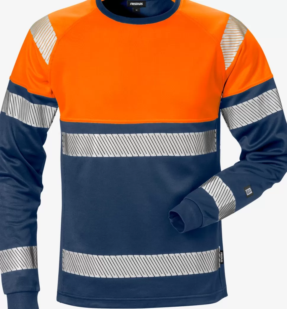 Herren Fristads T-Shirts | T-Shirts<High Vis T-Shirt Langarm Kl. 1 7519 THV