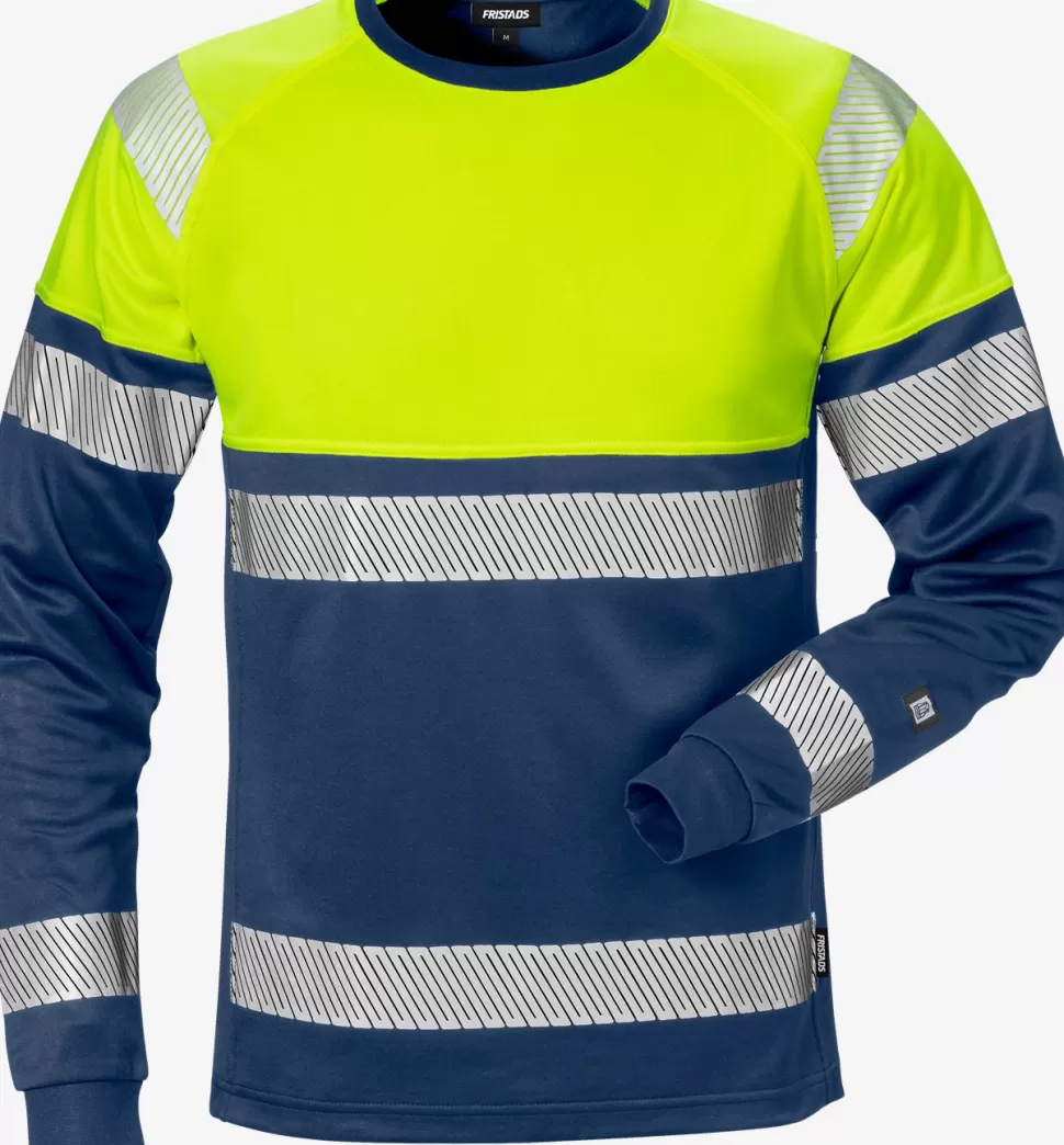 Herren Fristads T-Shirts | T-Shirts<High Vis T-Shirt Langarm Kl. 1 7519 THV