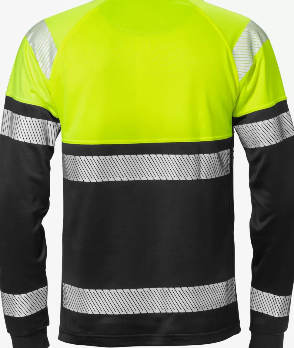 Herren Fristads T-Shirts | T-Shirts<High Vis T-Shirt Langarm Kl. 1 7519 THV