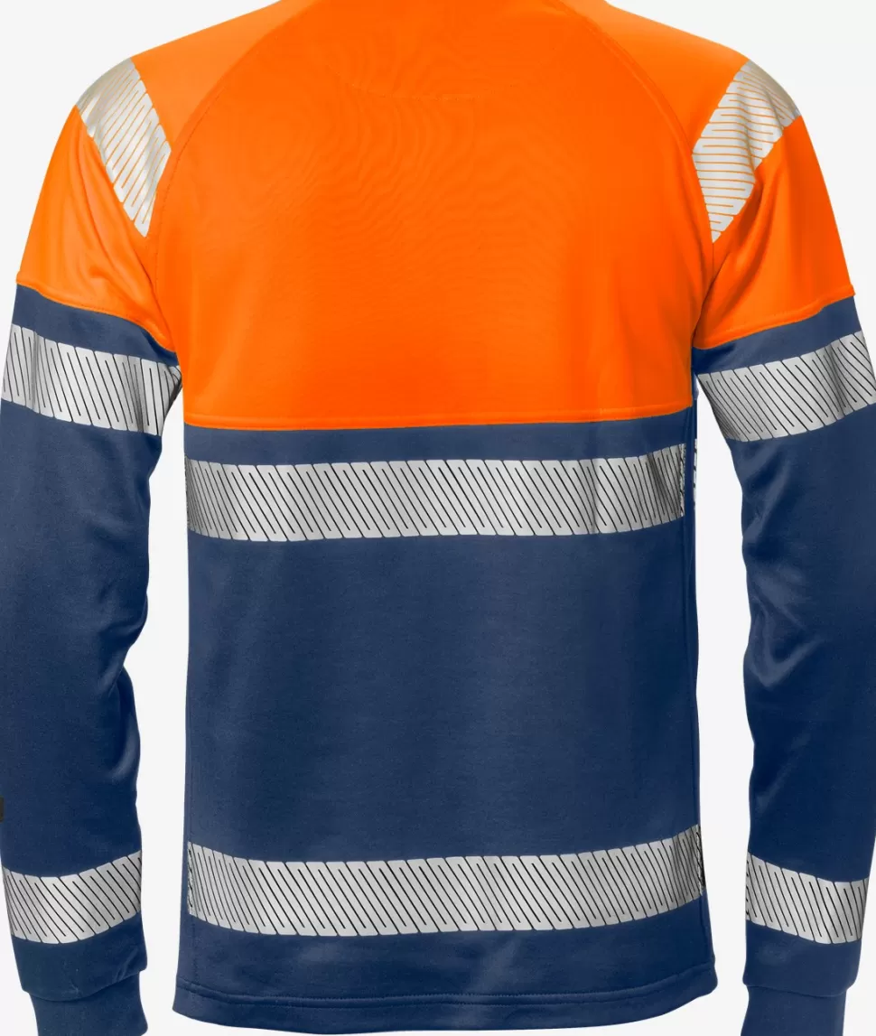 Herren Fristads T-Shirts | T-Shirts<High Vis T-Shirt Langarm Kl. 1 7519 THV