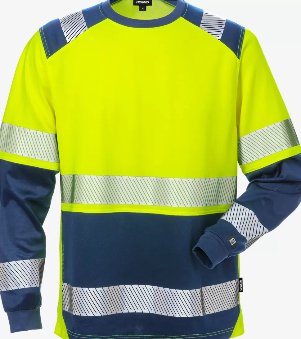 Herren Fristads T-Shirts | T-Shirts<High Vis T-Shirt Langarm, Kl. 2 7457 THV
