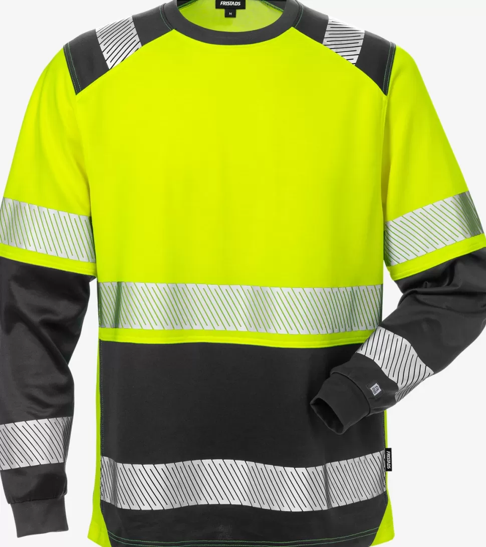 Herren Fristads T-Shirts | T-Shirts<High Vis T-Shirt Langarm, Kl. 2 7457 THV