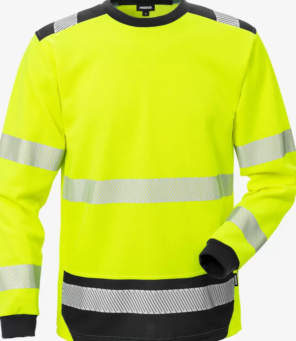 Herren Fristads T-Shirts | T-Shirts<High Vis T-Shirt Langarm KL. 3 7724 THV