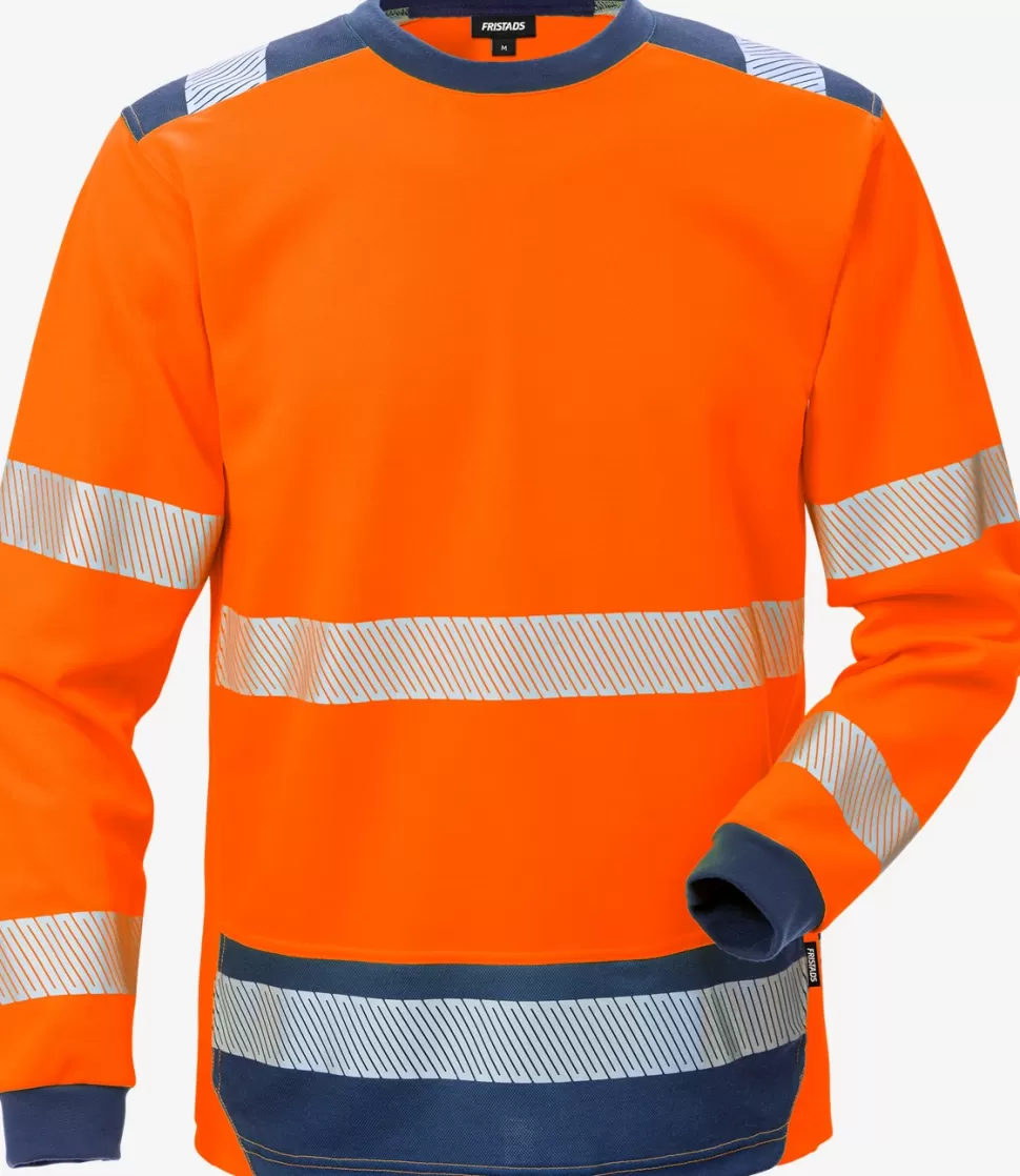 Herren Fristads T-Shirts | T-Shirts<High Vis T-Shirt Langarm KL. 3 7724 THV