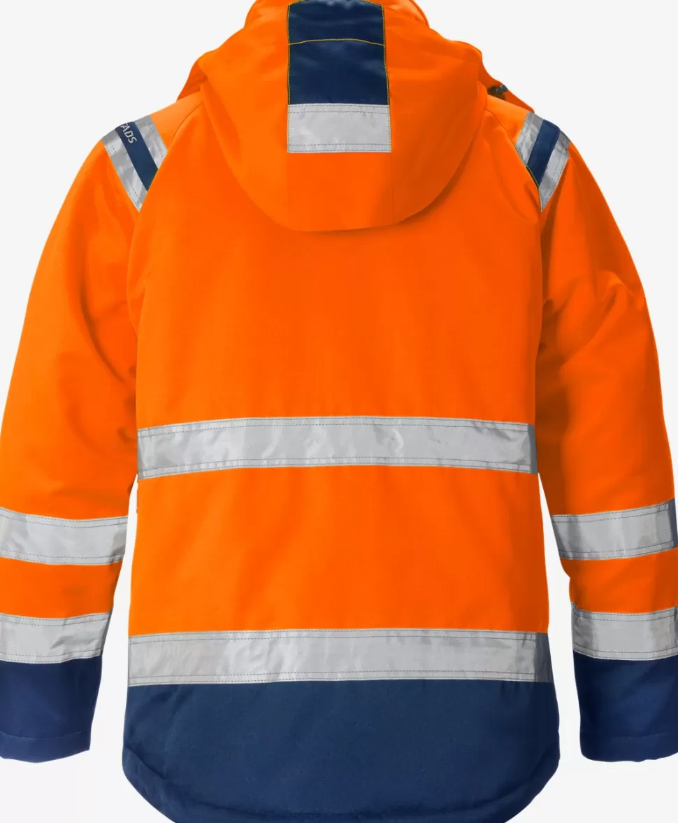 Damen Fristads Arbeitsjacken | Jacken<High Vis Winterjacke Damen 4143 PP