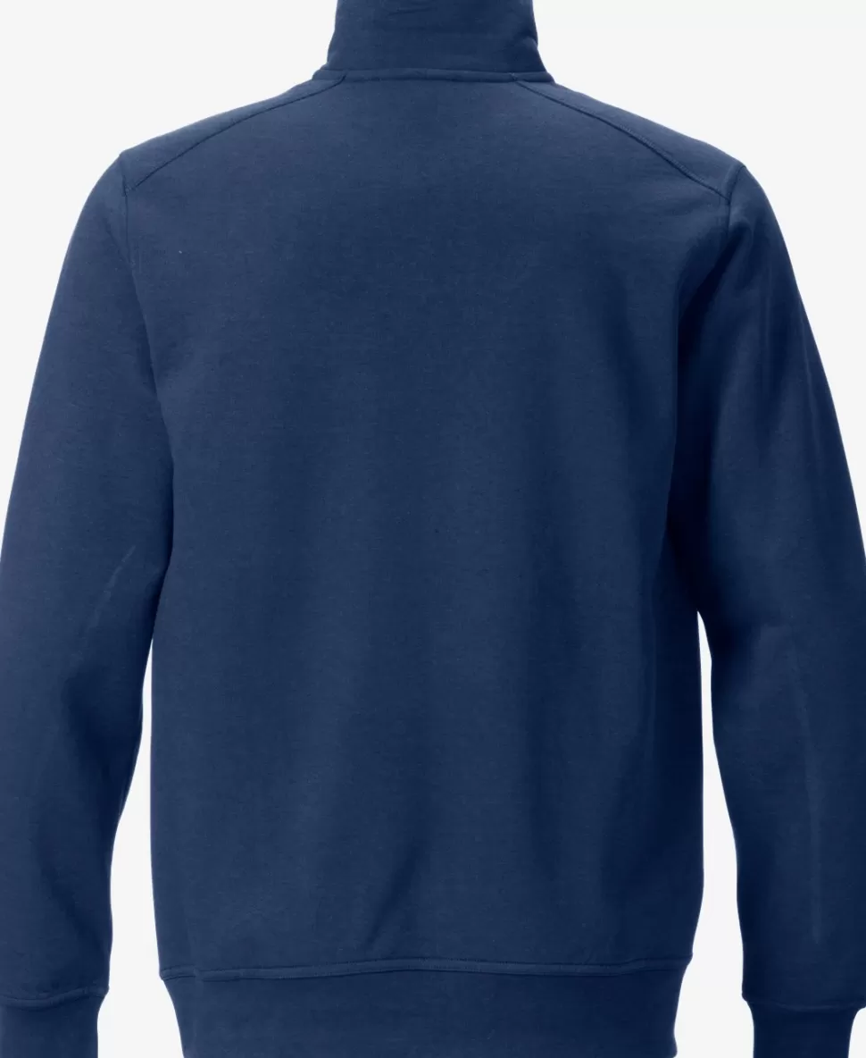 Herren Fristads Sweatshirts | Sweatshirts<Sweatshirt Mit Kurzem Reißverschluss 7607 SM