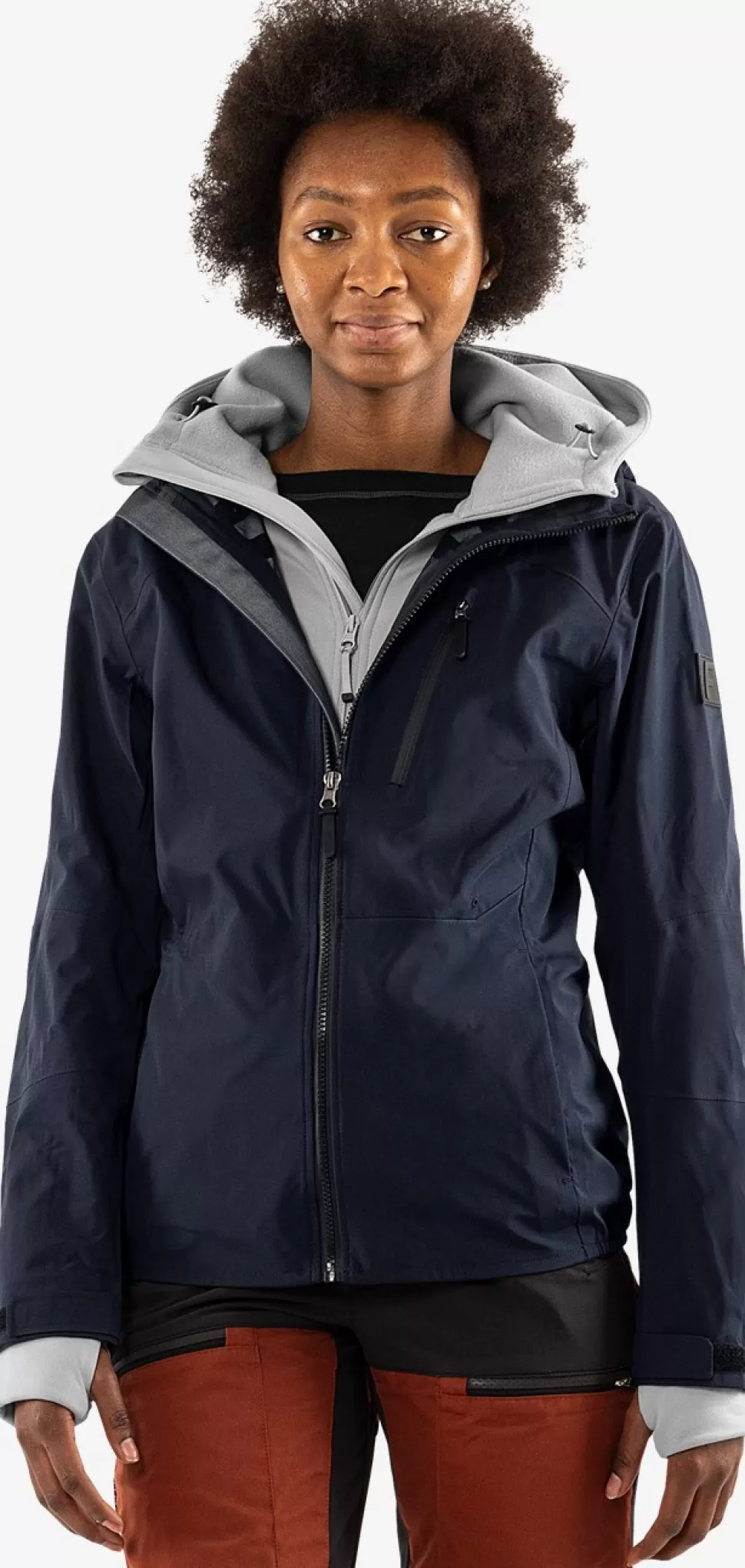 Damen Fristads Damen | Arbeitsjacken<Zinc Outdoor-Jacke Damen