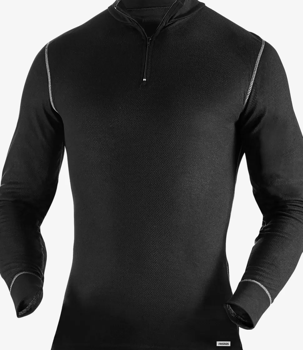 Herren Fristads Unterwäsche | Basis-Schicht<Zipper-T-Shirt Langarm 789 OF